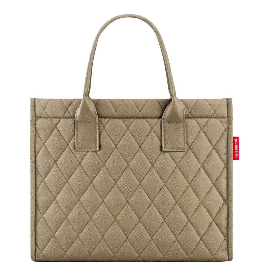 Reisenthel Daily Shopper rhombus olive Groen