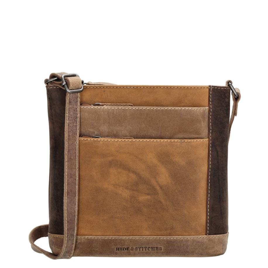 Hide & Stitches Himalaya Shoulderbag brown Bruin