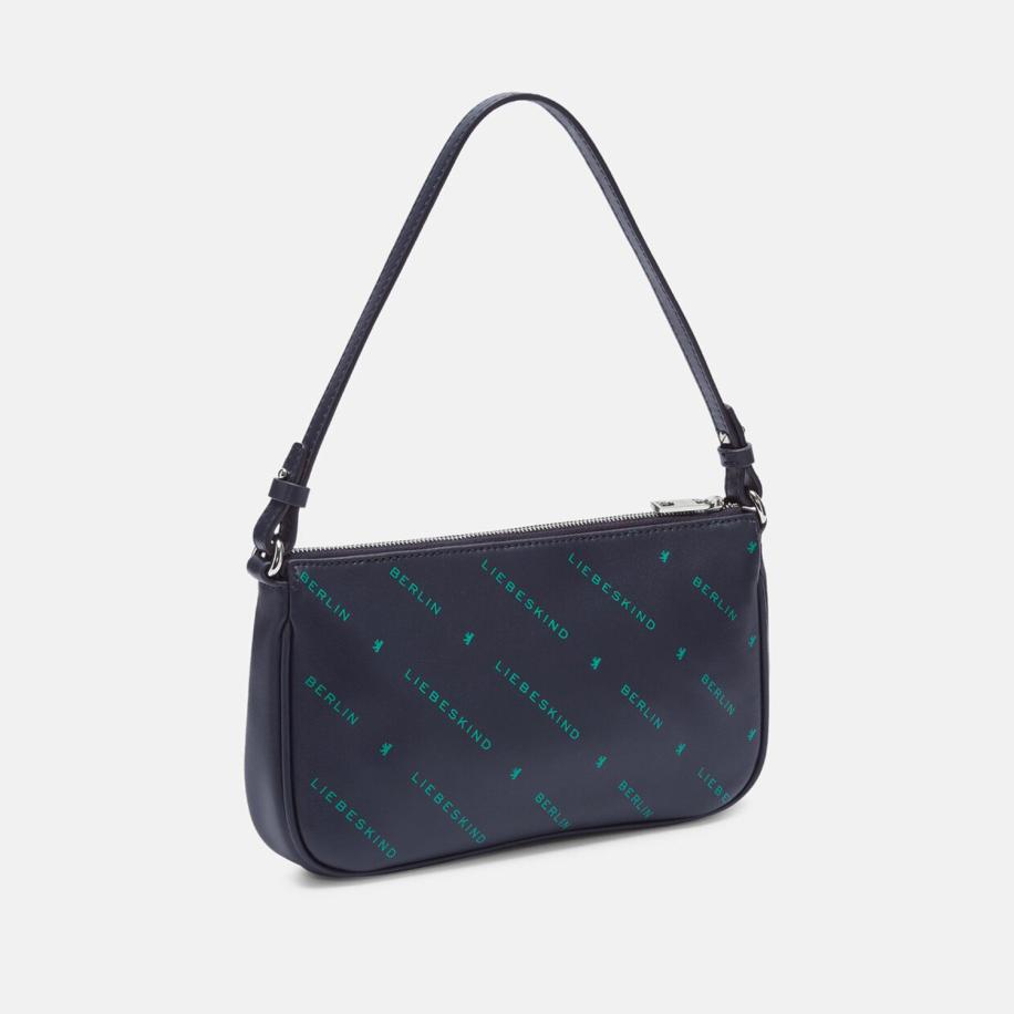Liebeskind Monogram Crossbody S dress blues Blauw