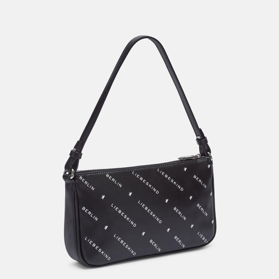 Liebeskind Monogram Crossbody S black Zwart