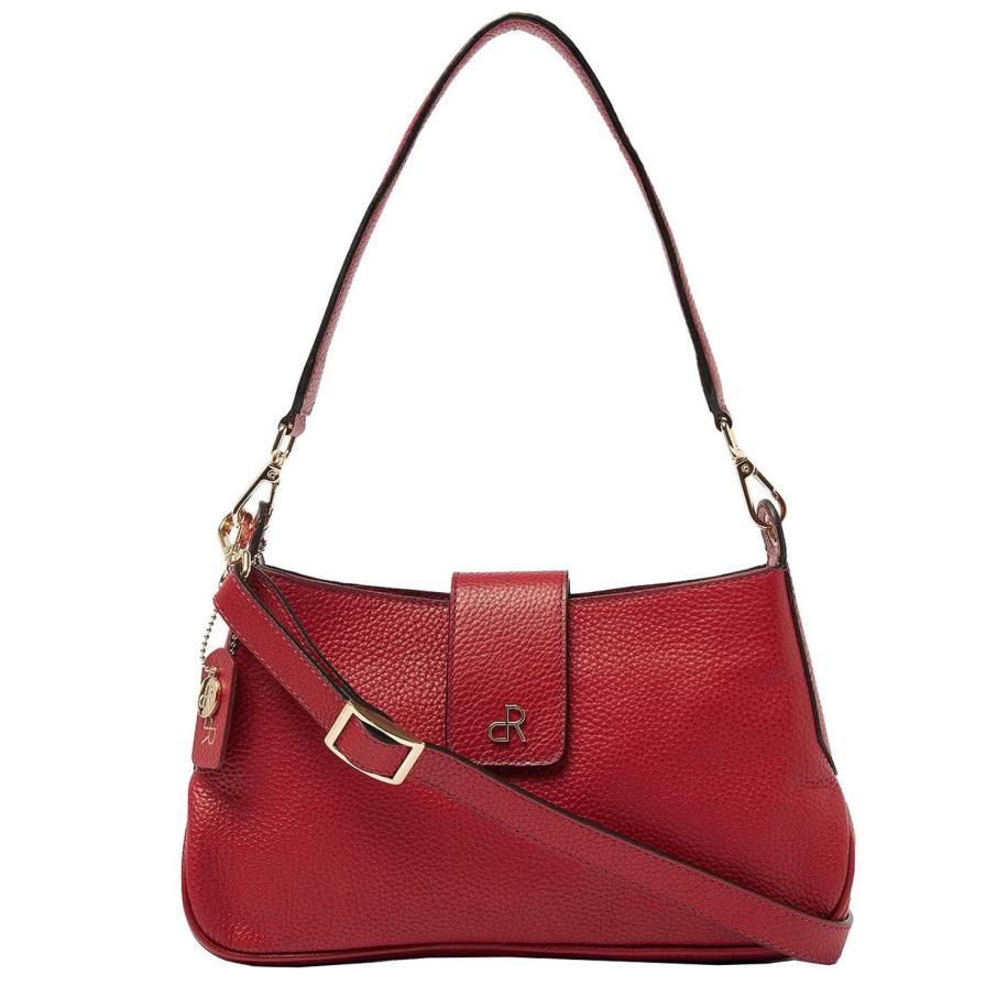 dR Amsterdam Prestige Hand / Shoulderbag tango red Rood