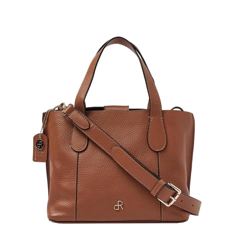 dR Amsterdam Vertex Hand / Shoulderbag mocha Bruin