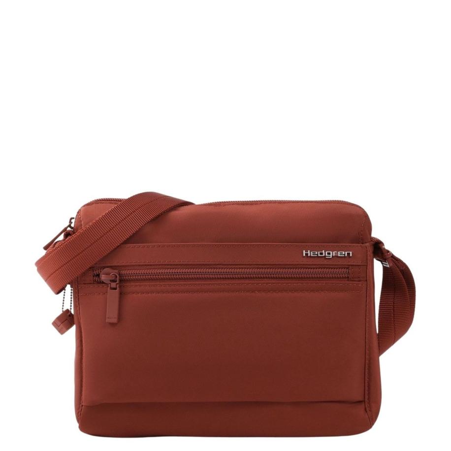Hedgren Inner City Eye Shoulderbag dahlia red Rood