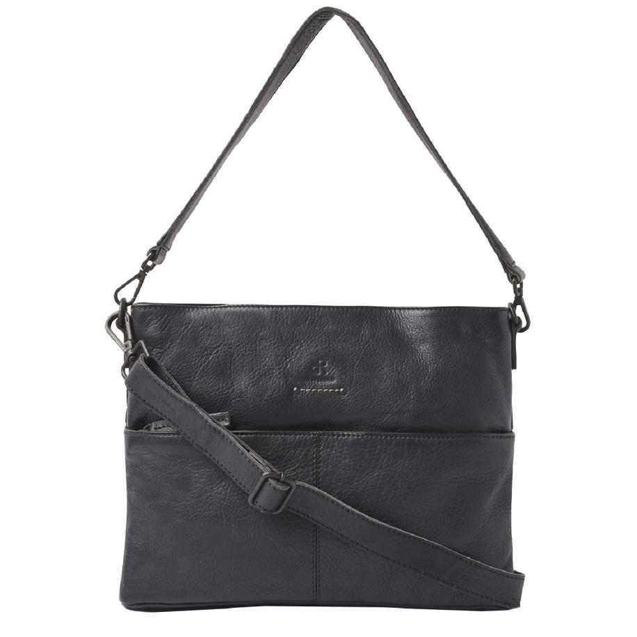 dR Amsterdam Tampa Hand/Schoudertas zwart Damestas Zwart