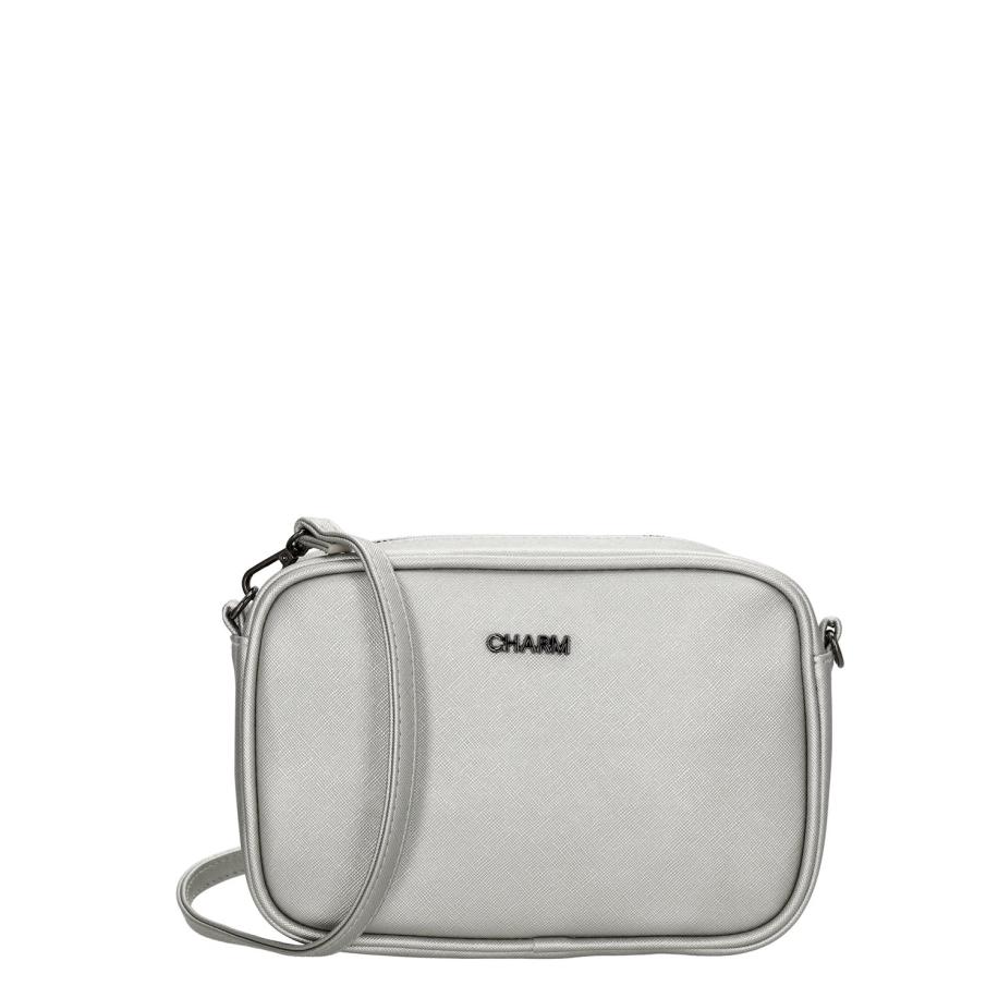 Charm London Buckingham Shoulderbag silver Zilver