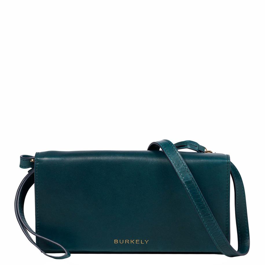 Burkely Fine Florence Phonebag teal Groen