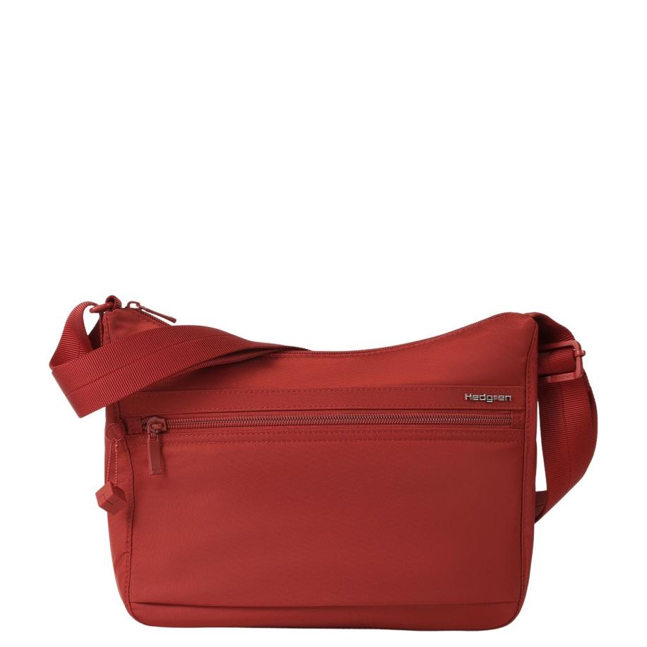 Hedgren Inner City Harper's Shoulderbag S dahlia red Rood