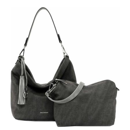 Emily & Noah Elke Handtas M grey Damestas