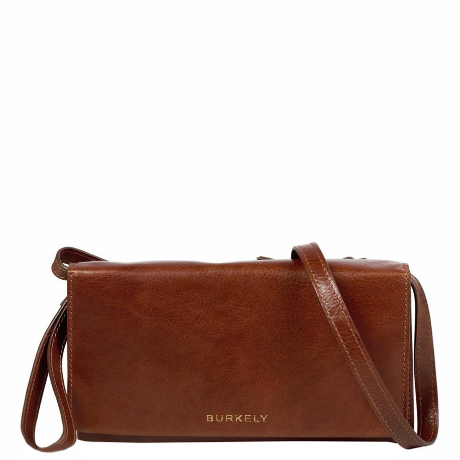 Burkely Fine Florence Phonebag chestnut Bruin