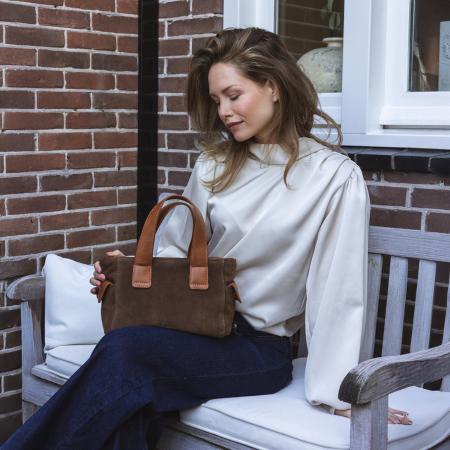 Chabo Suede Sophie cognac