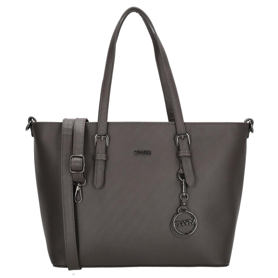 Charm London Birmingham Shopper grey Grijs
