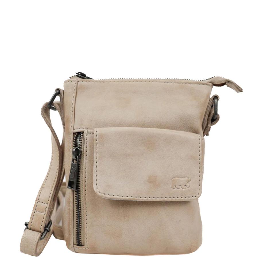 Bear Design Davida Crossbody feather Bruin