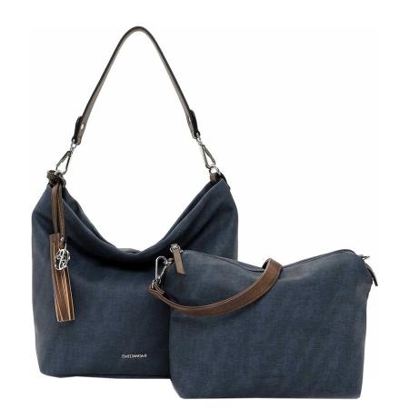 Emily & Noah Elke Handtas M blue/taupe