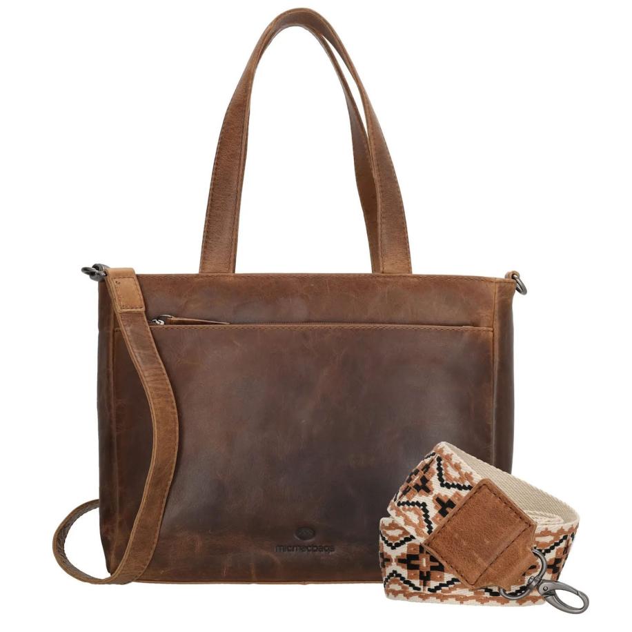 Micmacbags Next Navajo Handbag brown Damestas Bruin