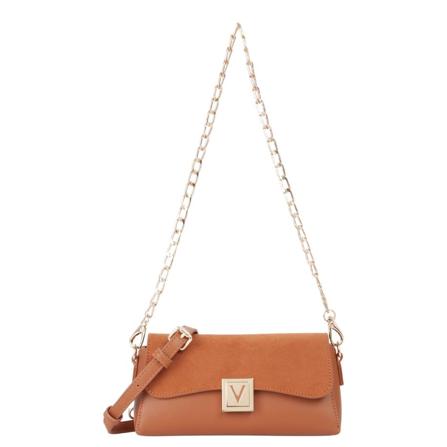 Valentino Evissa Flap Bag cammello Bruin