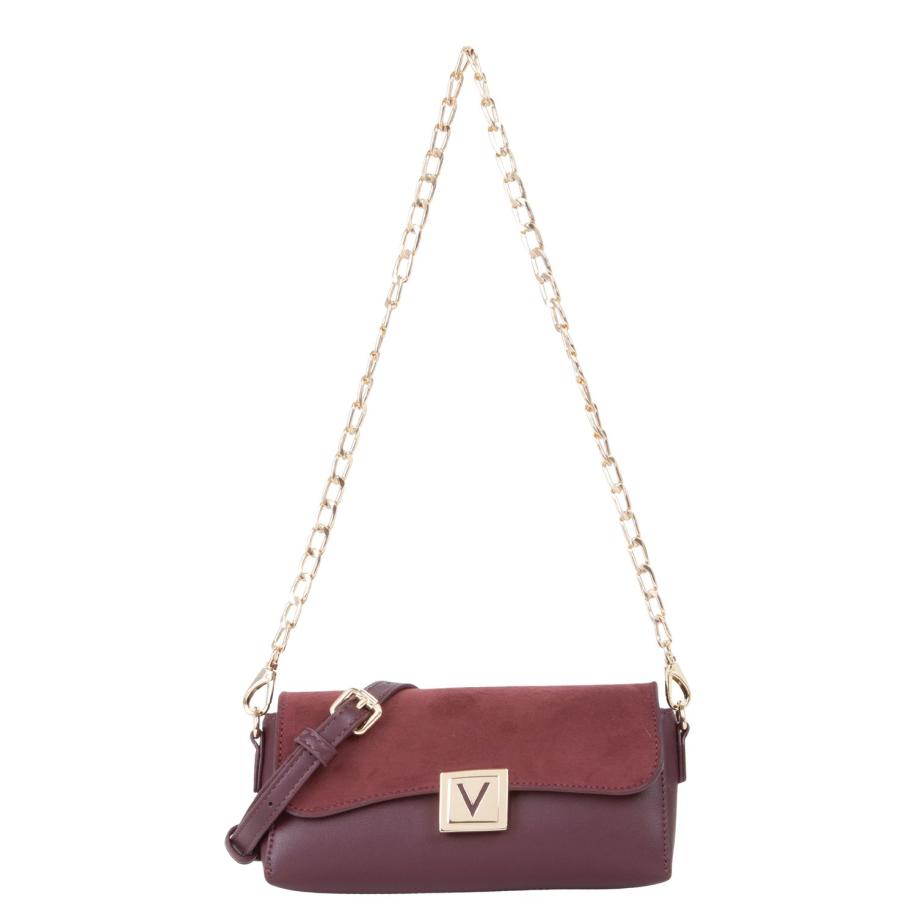 Valentino Evissa Flap Bag prugna Rood