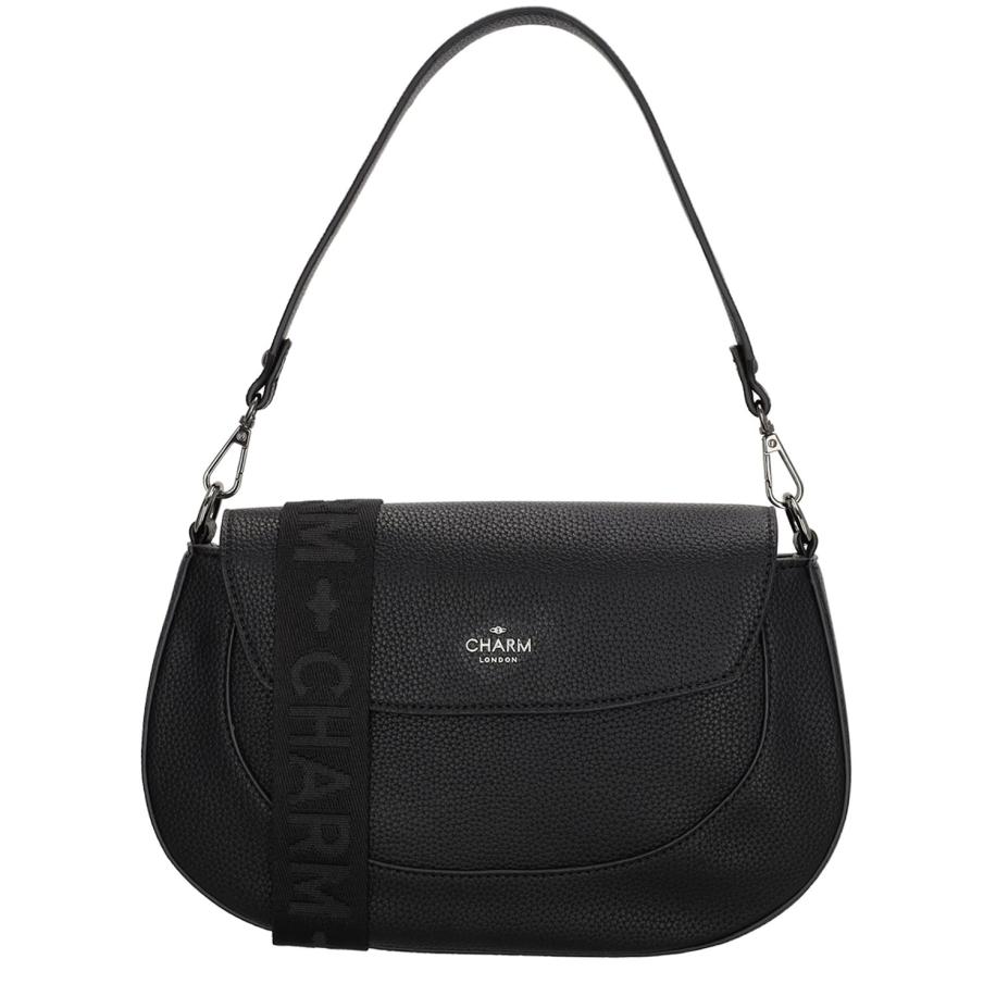 Charm London Montmartre Shoulderbag black Zwart