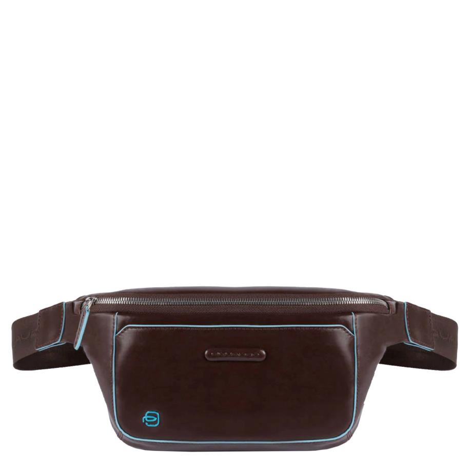 Piquadro Blue Square Bum Bag mahogany Oranje