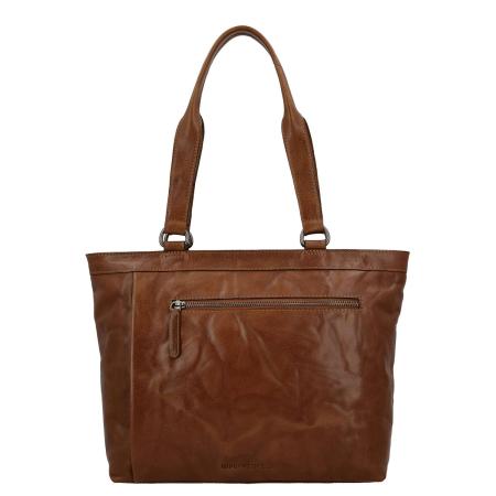 Hide & Stitches Westland Shopper cognac