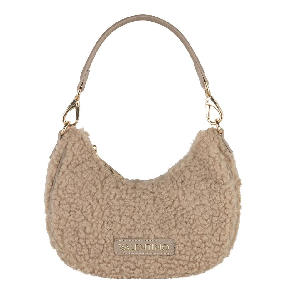 Valentino Special Camy Hobo Bag taupe Bruin