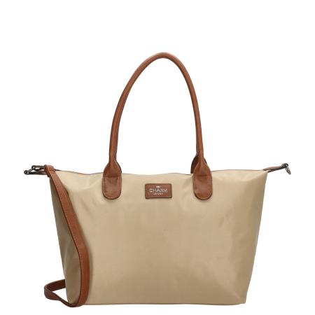 Charm Buckingham Shopper beige Nylon