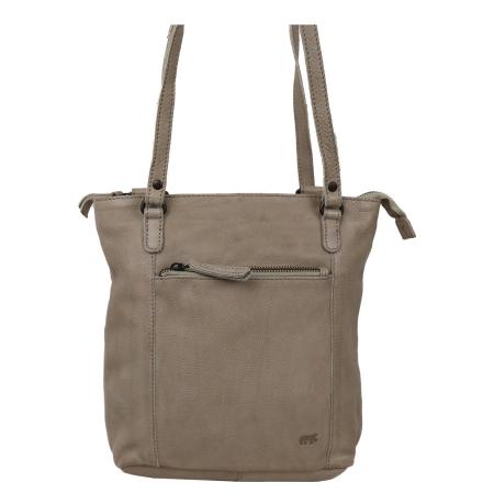 Bear Design Sandy Shoulder / Backpack silver mink