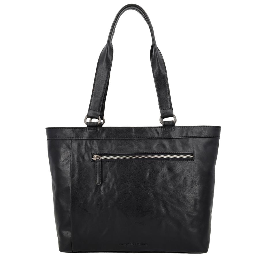 Hide & Stitches Westland Shopper black Zwart