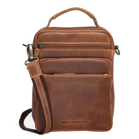 Hide & Stitches Japura Reporter cognac