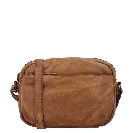 Hide & Stitches Essentials Shoulderbag cognac