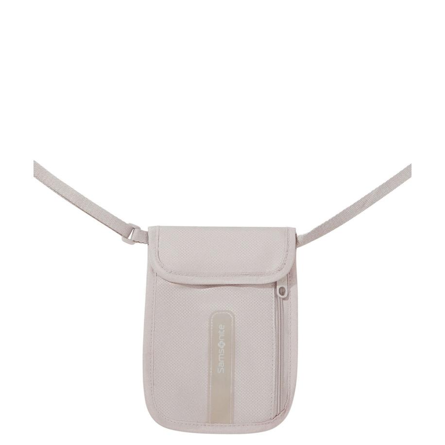 Samsonite TA Revolution Rfid Neck Pouch eclipse grey Grijs