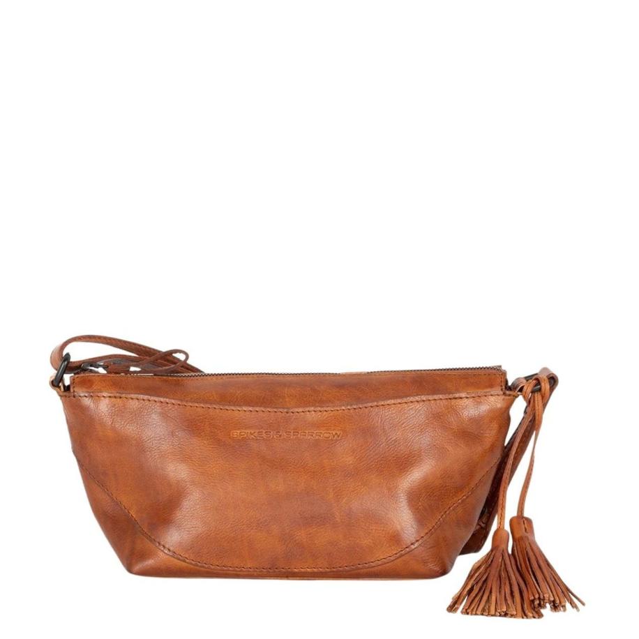 Spikes & Sparrow Piperel Crossbody brandy Bruin