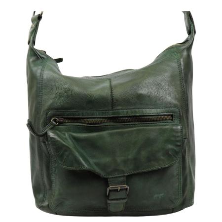 Bear Design Cow Lavato Anna Shoulderbag olive green