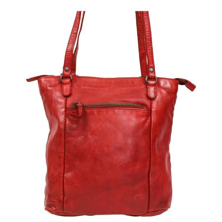 Bear Design Cow Lavato Shoulderbag red
