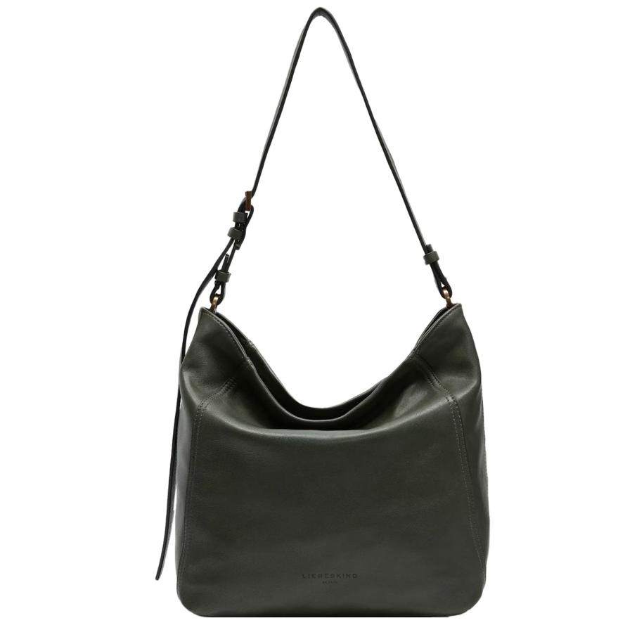 Liebeskind Chudy Sheep Natural Hobo M cypress green Groen