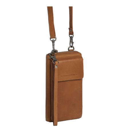 The Chesterfield Brand Malaga Shoulderbag Mobiel cognac