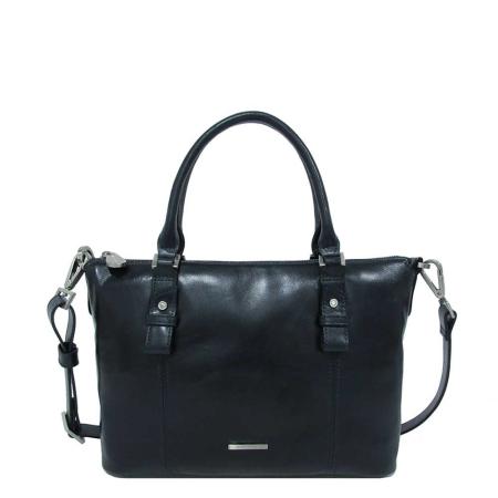 Claudio Ferrici Pelle Vecchia Tote navy Damestas