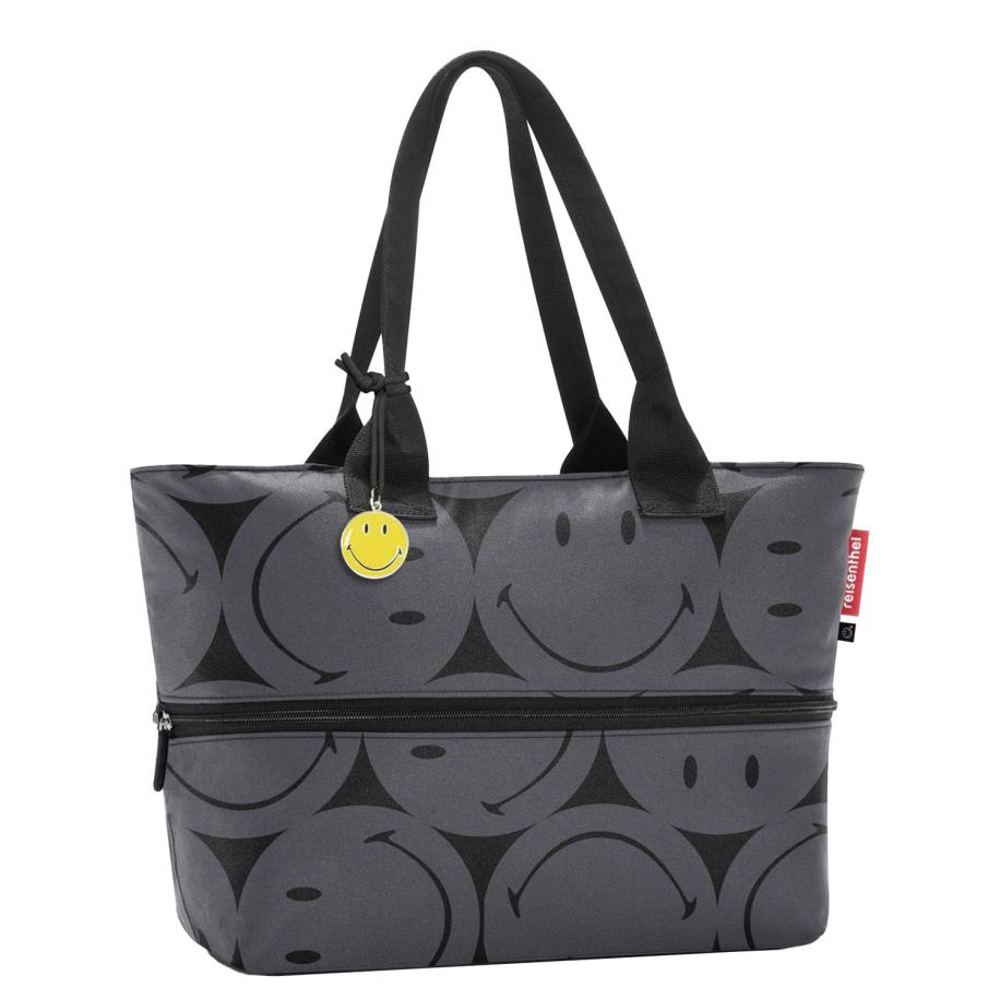 Reisenthel Shopping Shopper e1 smiley grey Grijs