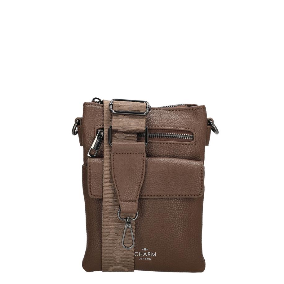 Charm London Pentonville Shoulderbag mocha Bruin