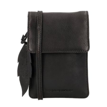 Hide & Stitches Earth Phonebag black