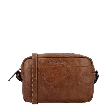 Hide & Stitches Westland Crossbody cognac