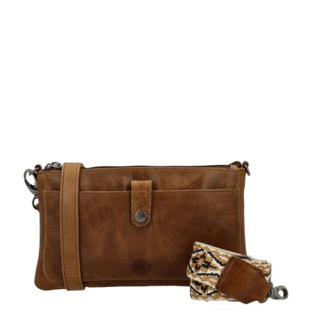 Hide & Stitches Next Navajo Shoulderbag brown
