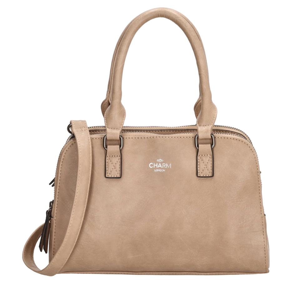 Charm Chelsea Handbag taupe Bruin