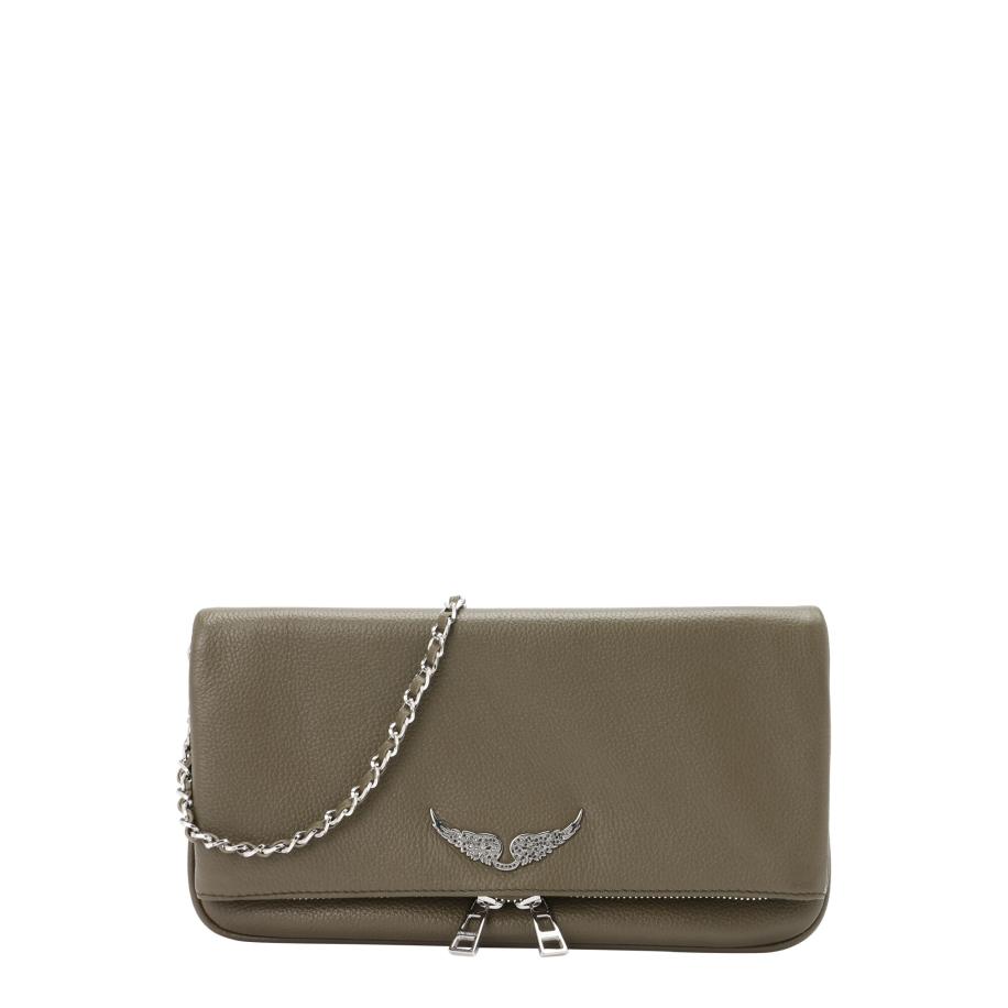 Zadig & Voltaire Zadig & Voltaire Clutch ROCK kaki -