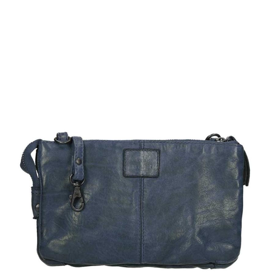 Bear Design Cow Lavato Clutch blue Blauw