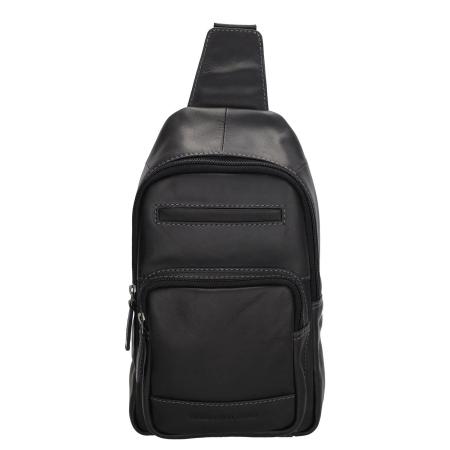 Hide & Stitches Japura Slingbag black