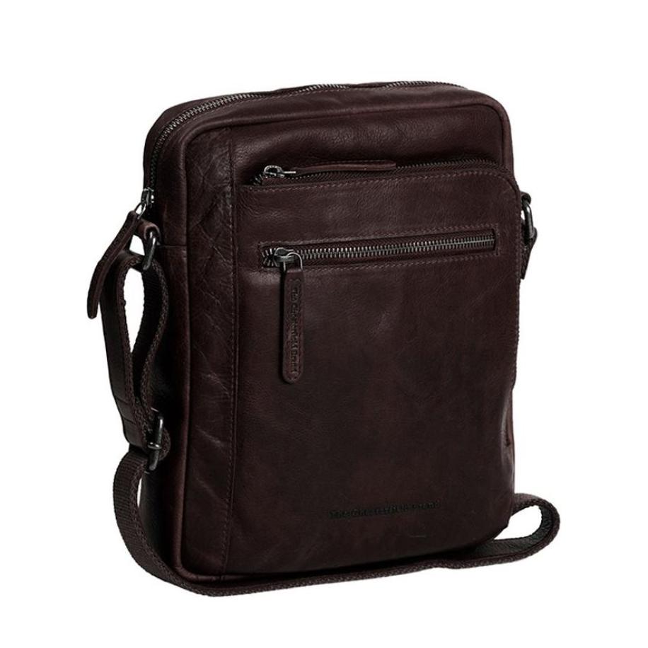 The Chesterfield Brand Dessau Schoudertas brown Bruin