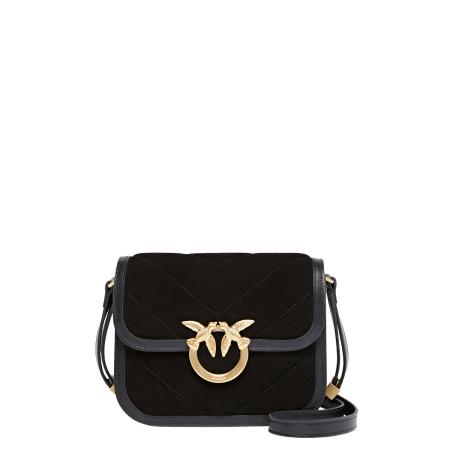 Pinko Love Box Bag Fl Mini nero limousine