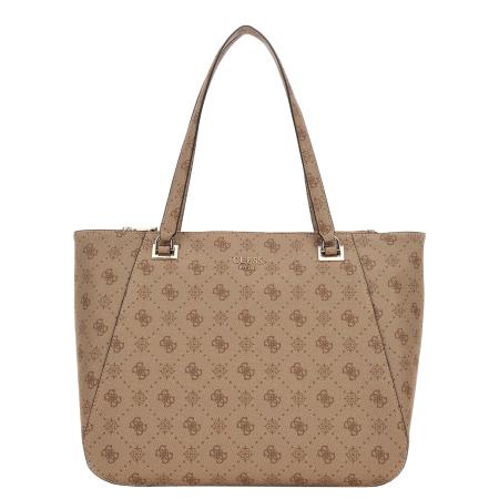 Guess Calebra Tote latte logo