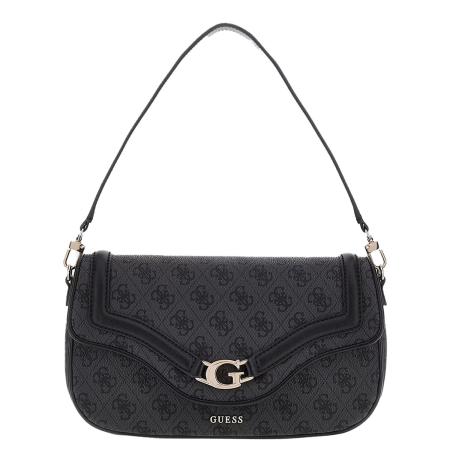 Guess Dea Flap Shoulder Bag cognac
