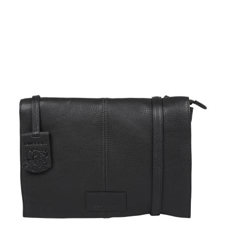 Burkely Soft Skylar Double Pocket Flap black